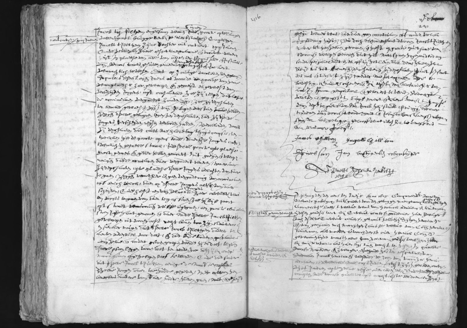 Notarial statement by James and Angel Chilton, scan 2